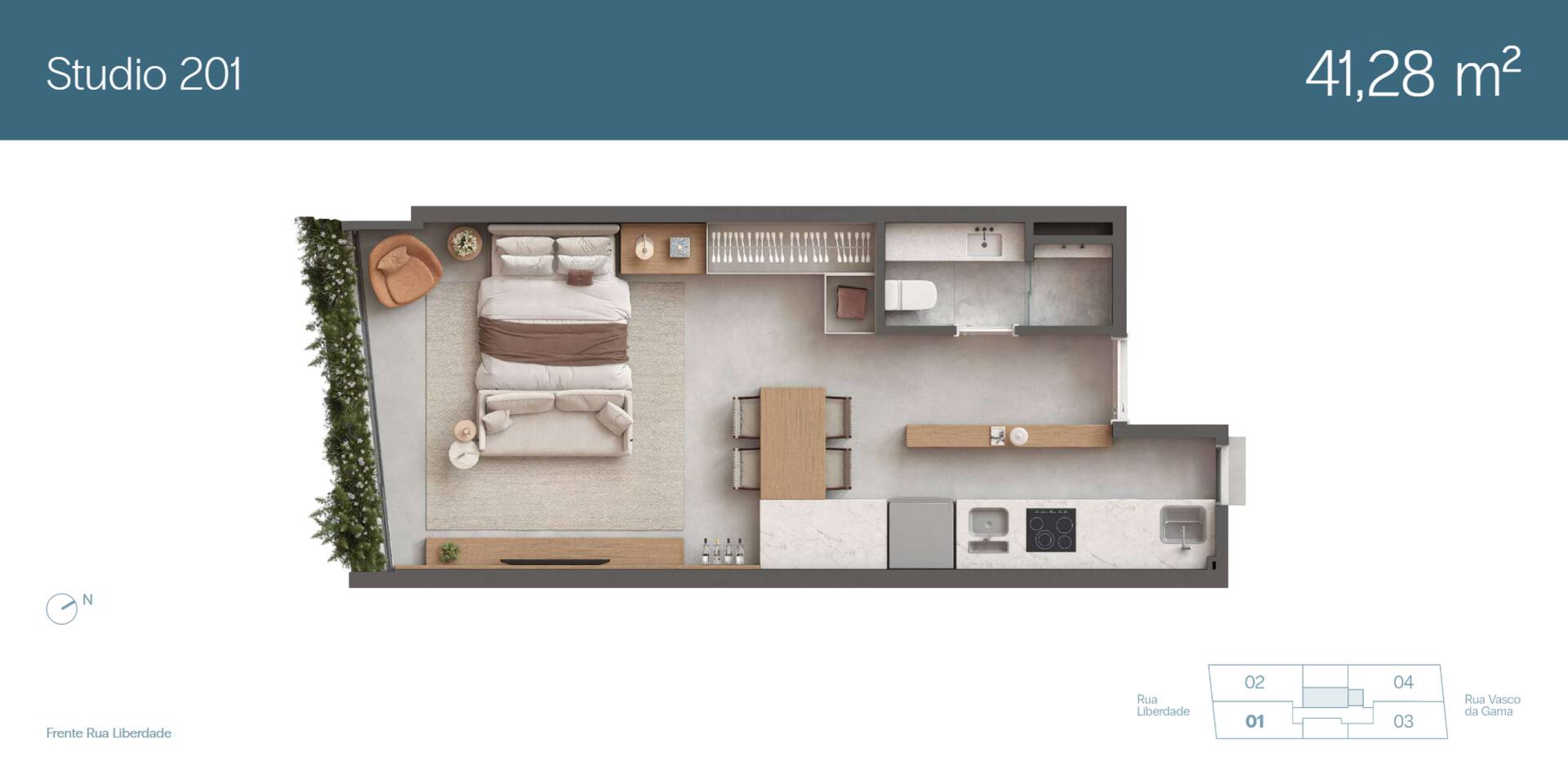 Apartamento à venda com 2 quartos, 77m² - Foto 19