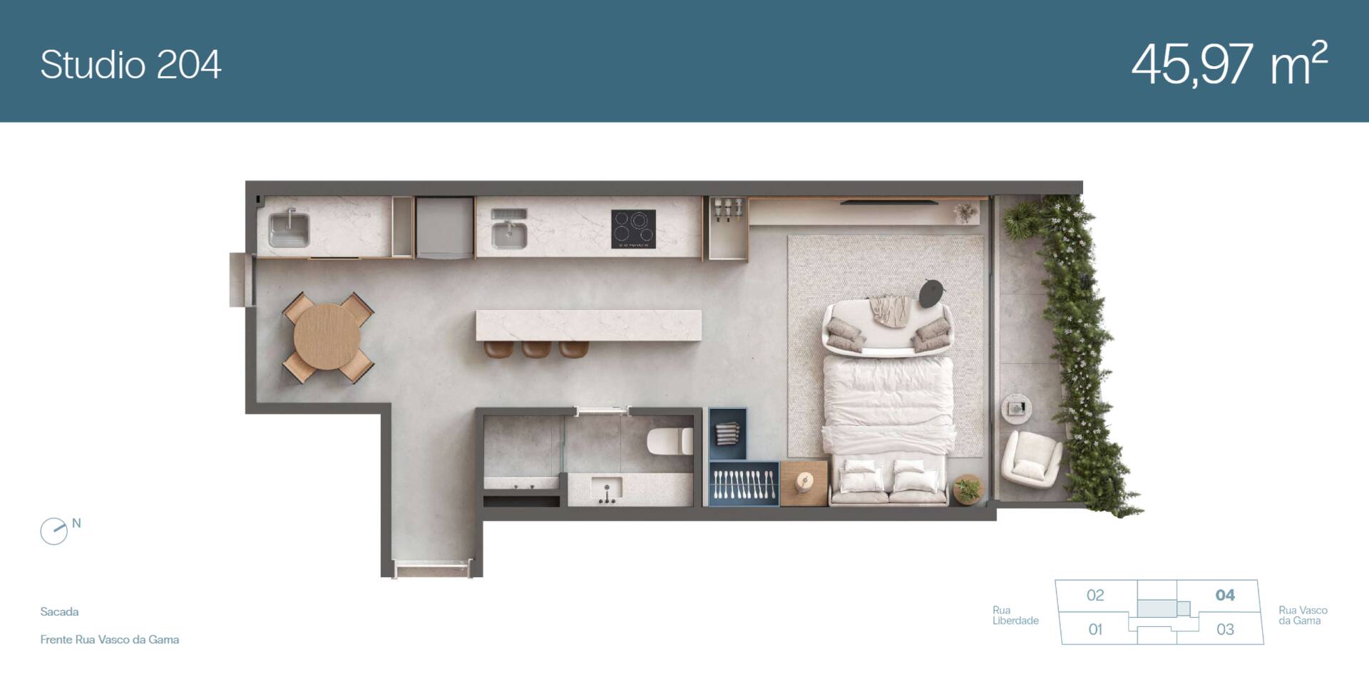 Apartamento à venda com 2 quartos, 77m² - Foto 22