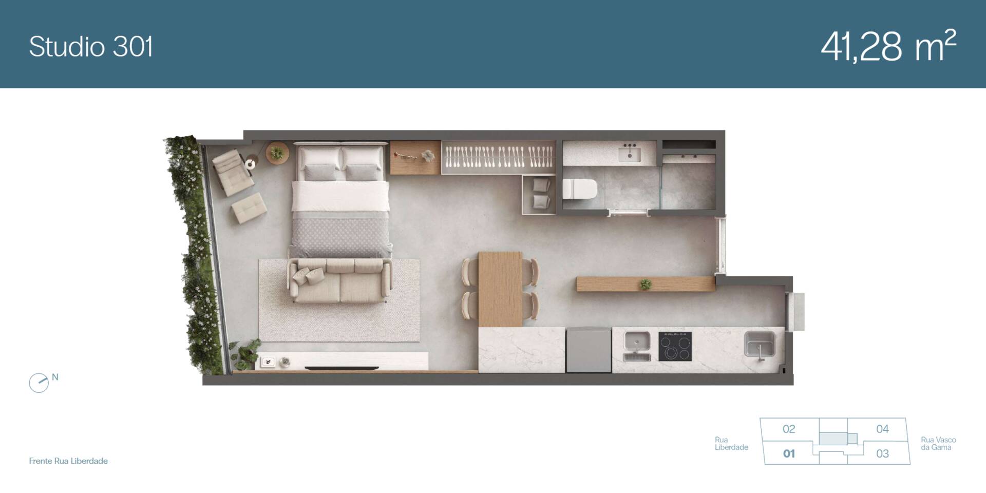 Apartamento à venda com 2 quartos, 77m² - Foto 24