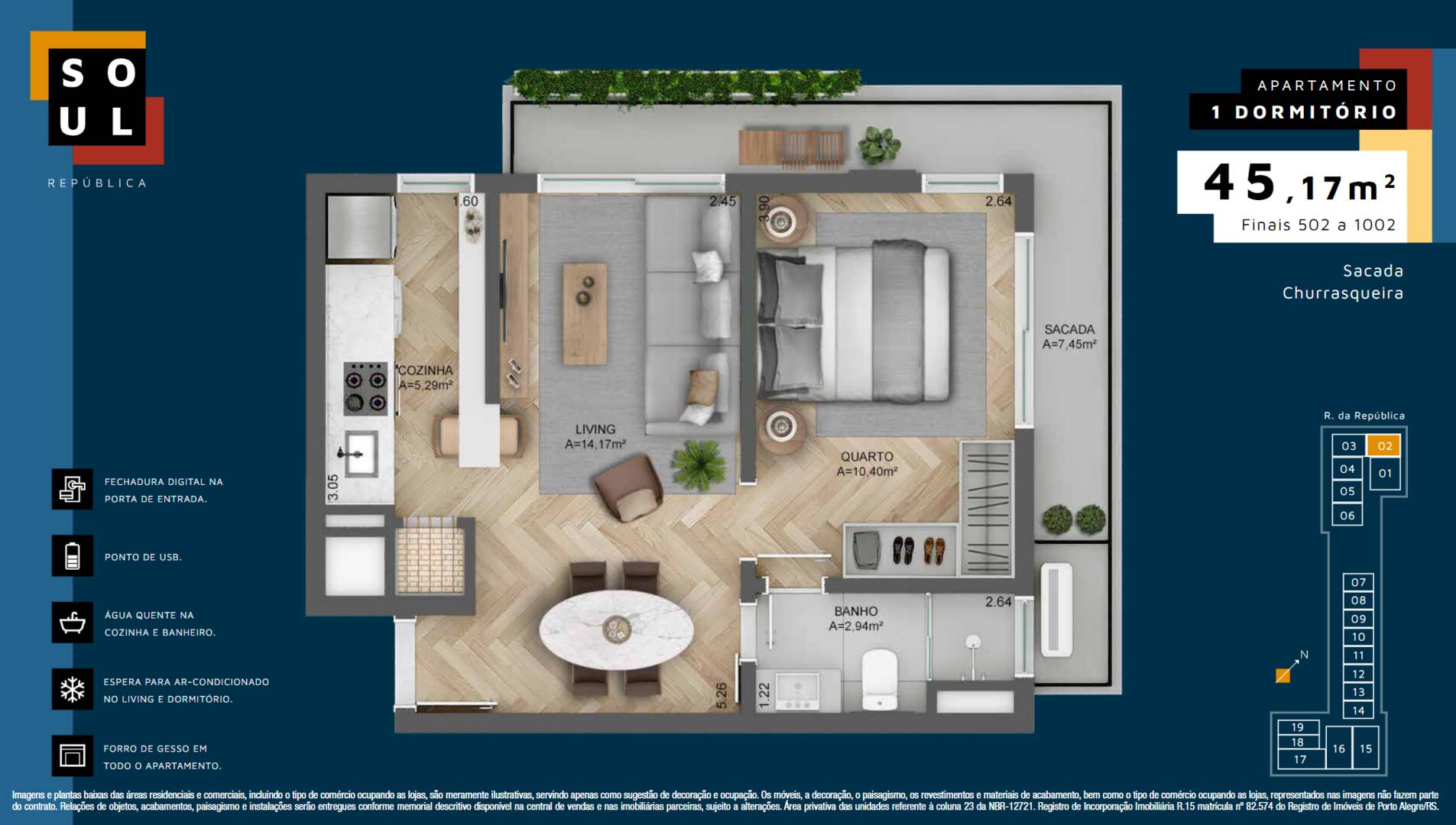 Apartamento, 1 quarto, 28 m² - Foto 23