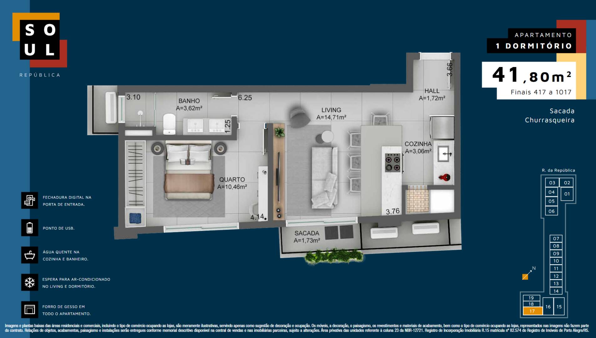 Apartamento, 1 quarto, 28 m² - Foto 28