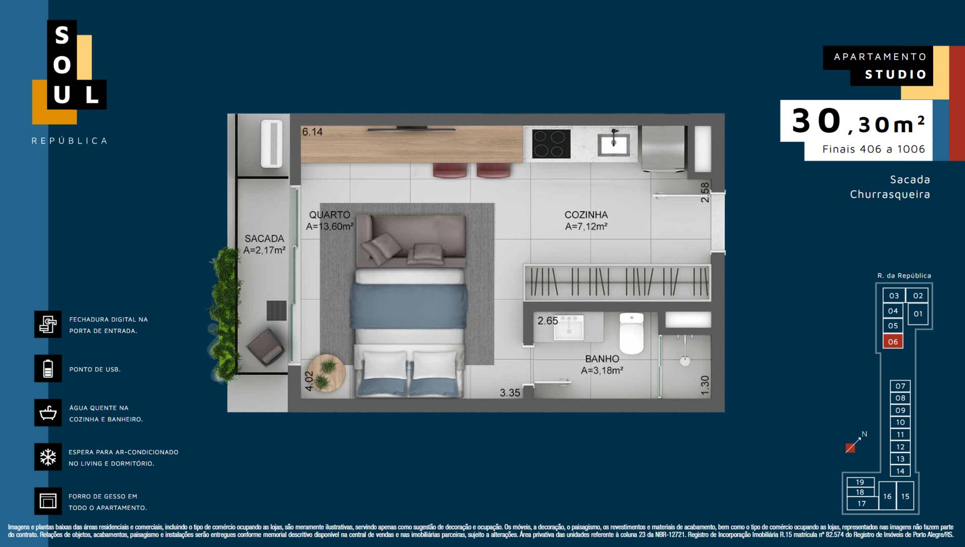 Apartamento, 1 quarto, 28 m² - Foto 30