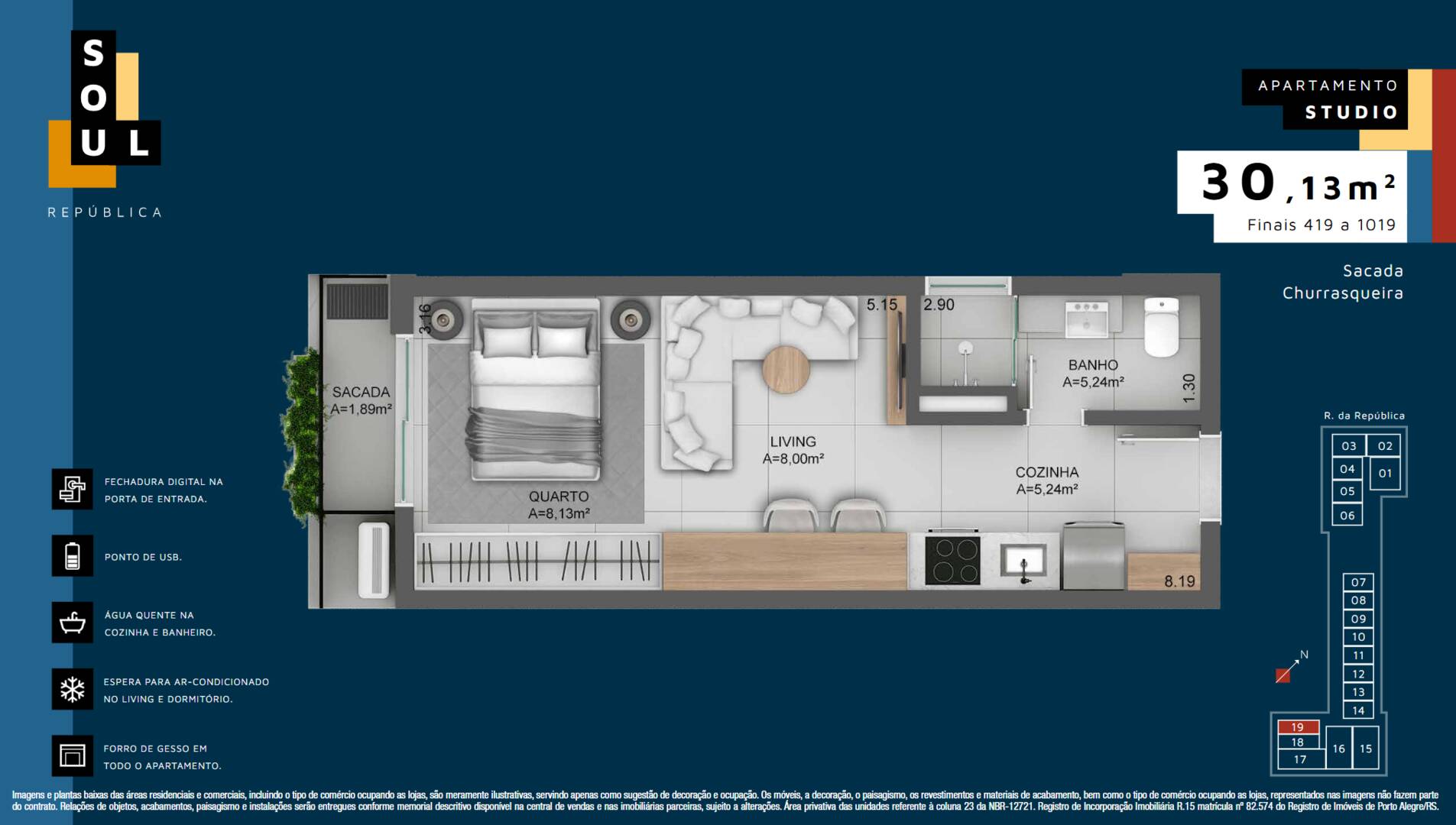 Apartamento, 1 quarto, 28 m² - Foto 33