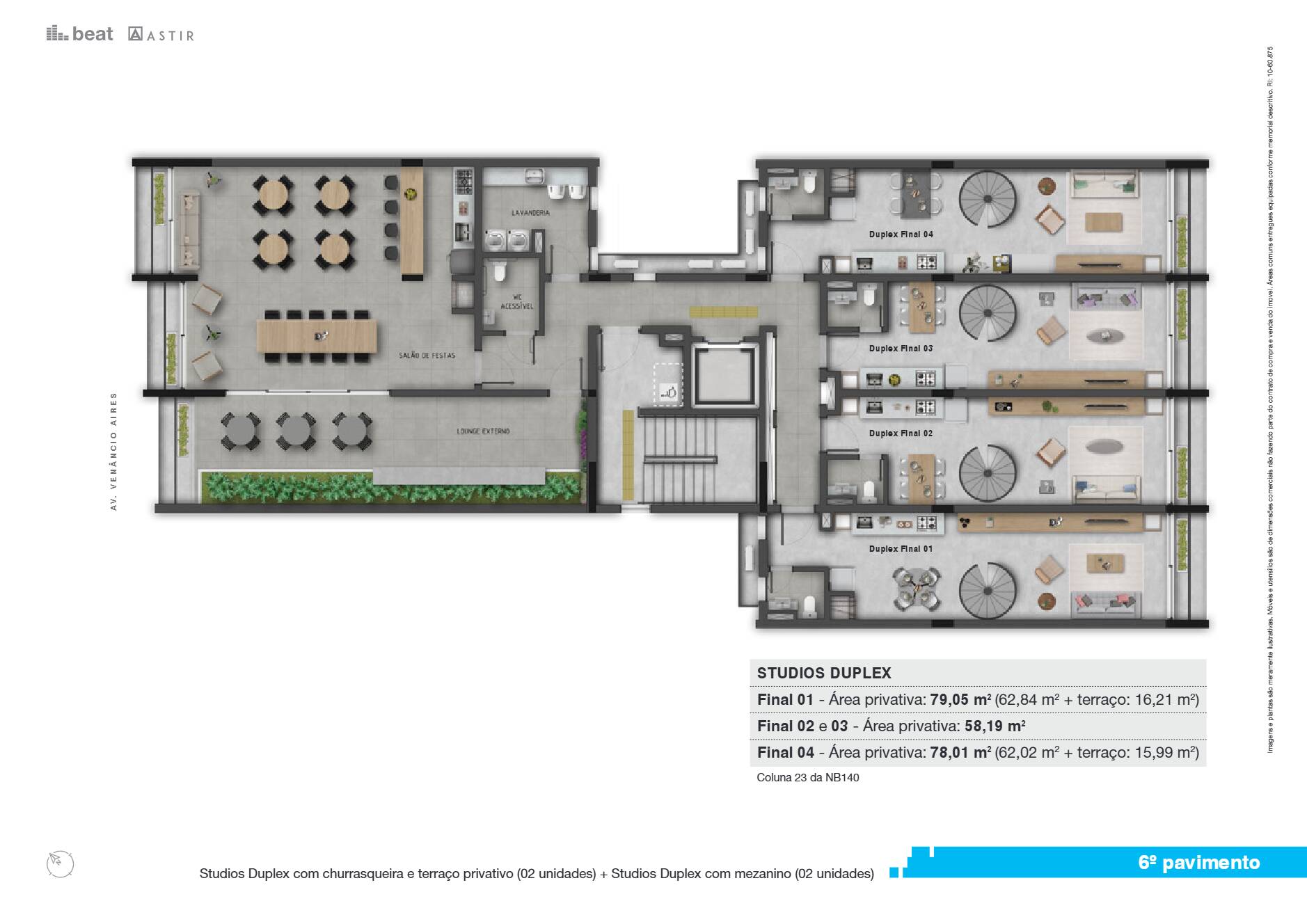 Apartamento, 1 quarto, 58 m² - Foto 30