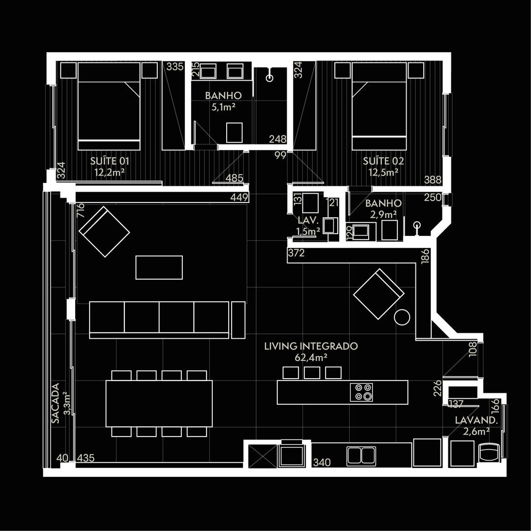 Apartamento, 3 quartos, 152 m² - Foto 16