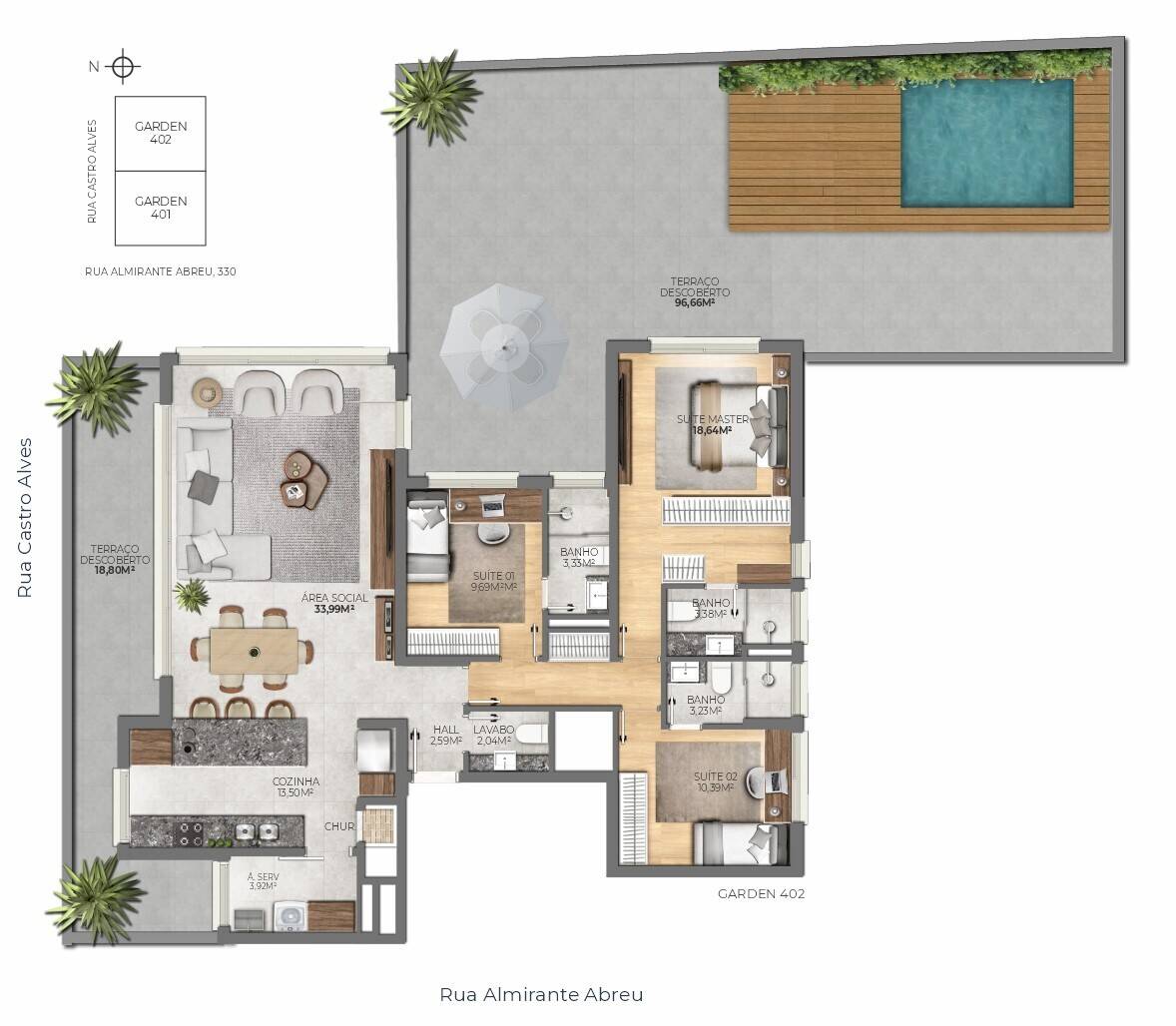 Apartamento, 3 quartos, 134 m² - Foto 25