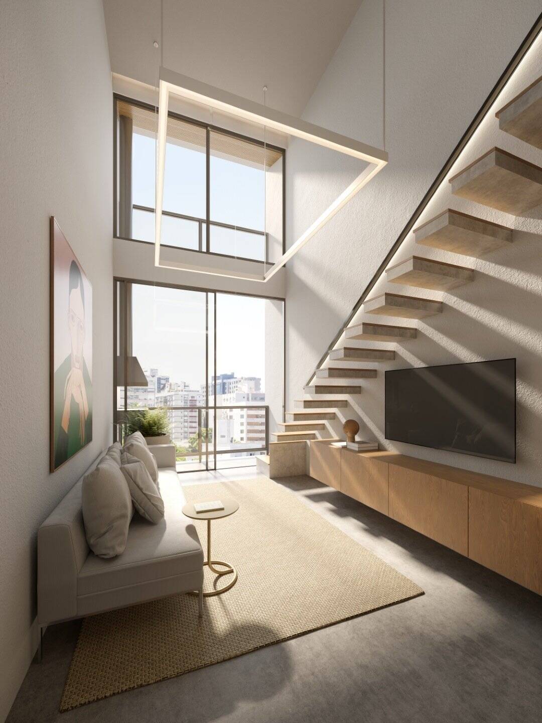 Apartamento à venda com 1 quarto, 52m² - Foto 1