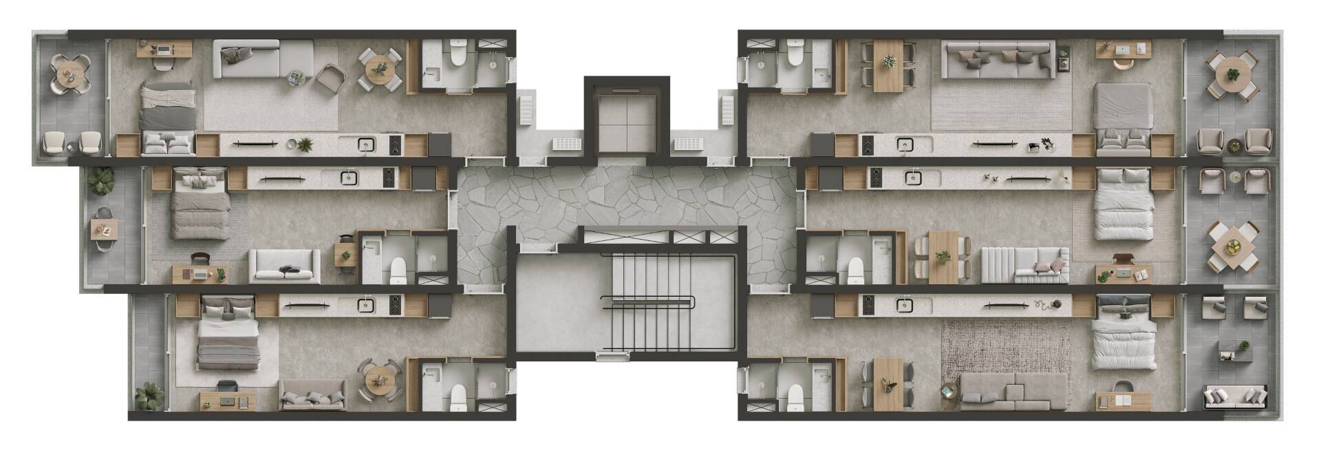 Apartamento à venda com 1 quarto, 90m² - Foto 17