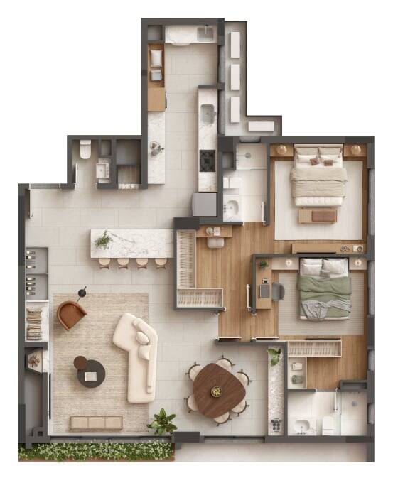 Apartamento, 3 quartos, 121 m² - Foto 28