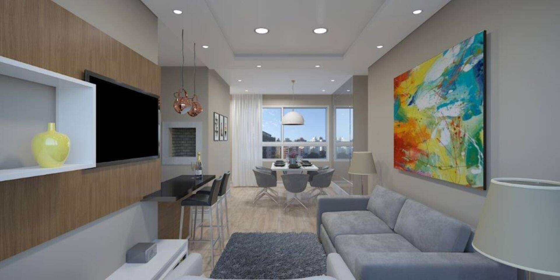 Apartamento à venda com 2 quartos, 77m² - Foto 4