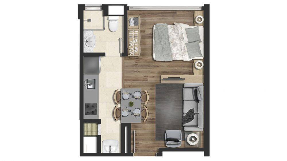 Apartamento à venda com 2 quartos, 77m² - Foto 18