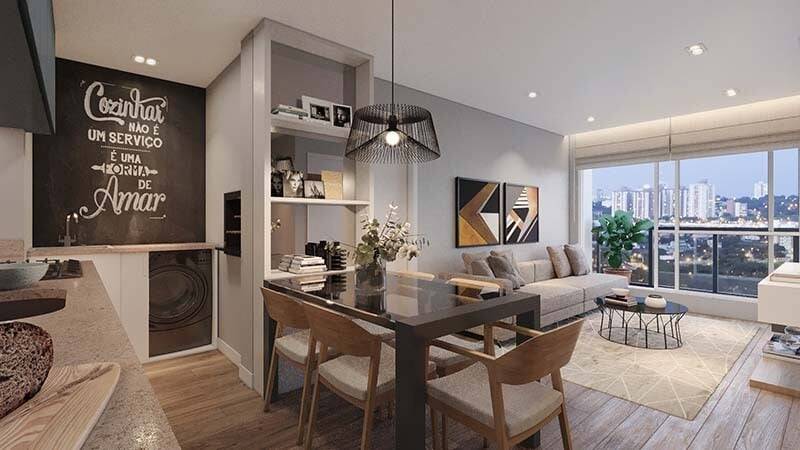 Apartamento, 2 quartos, 51 m² - Foto 1