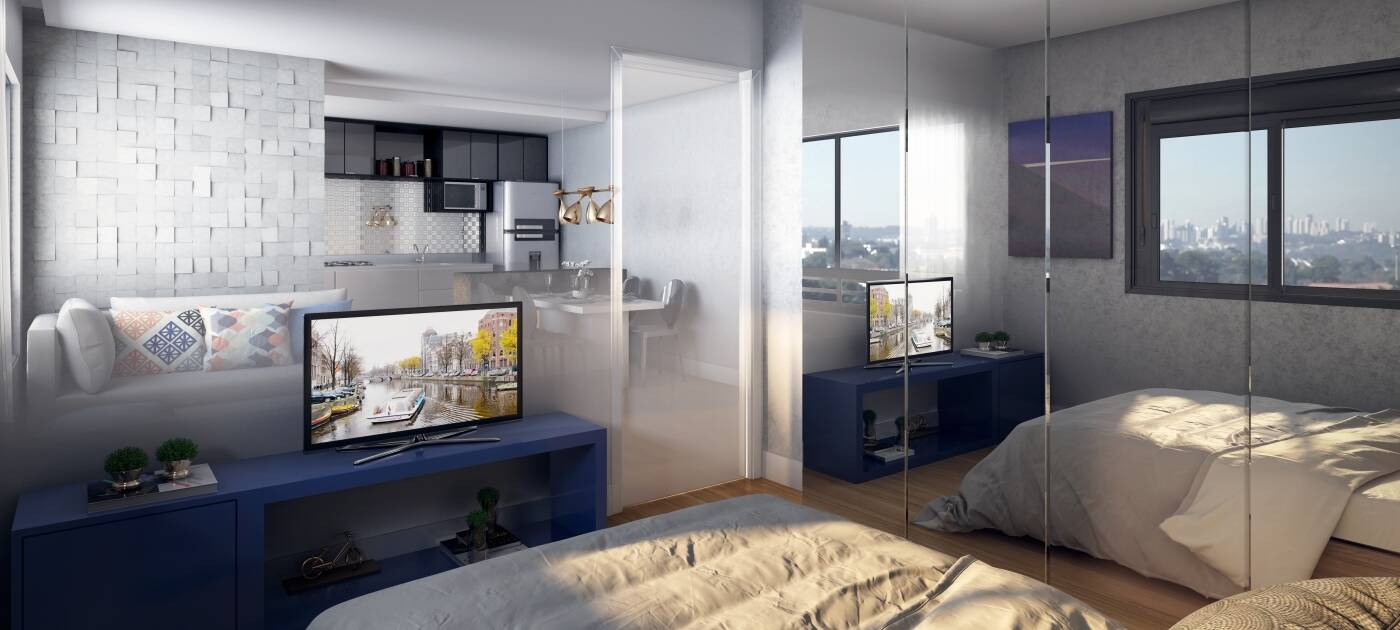 Apartamento, 1 quarto, 44 m² - Foto 3
