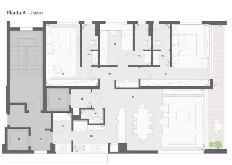 Apartamento, 3 quartos, 402 m² - Foto 14