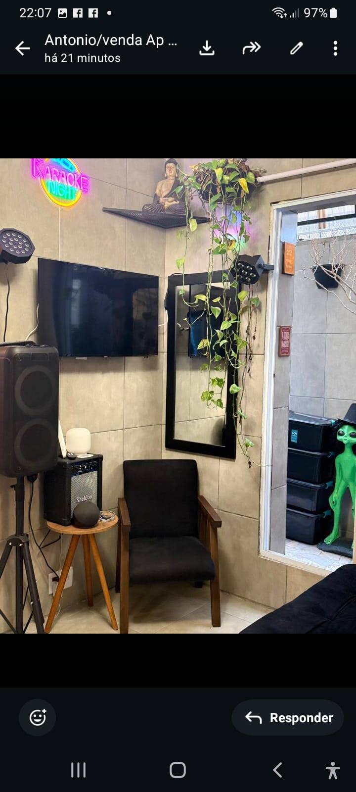 Apartamento, 1 quarto, 39 m² - Foto 2