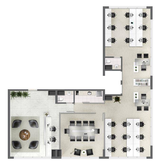 Sala-Conjunto, 40 m² - Foto 8