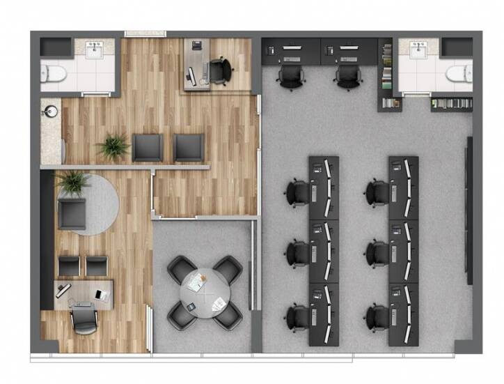 Sala-Conjunto, 40 m² - Foto 9